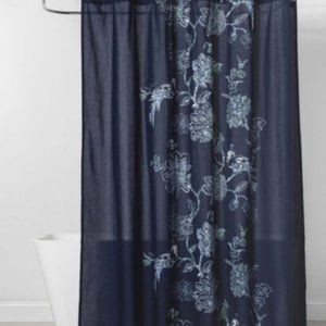 Threshold shower curtain